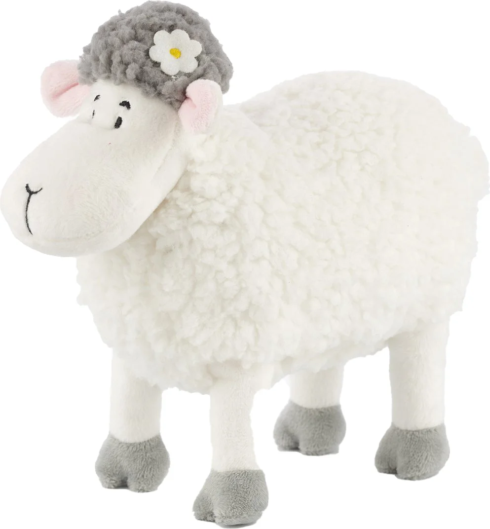 Bambolino Toys knuffel Fien & Teun molly wit 17 x 9 x 20 cm