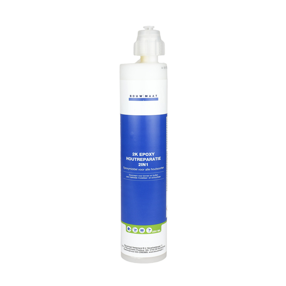 Bouwmaat 2K Epoxy Houtreparatie 2In1 250ml