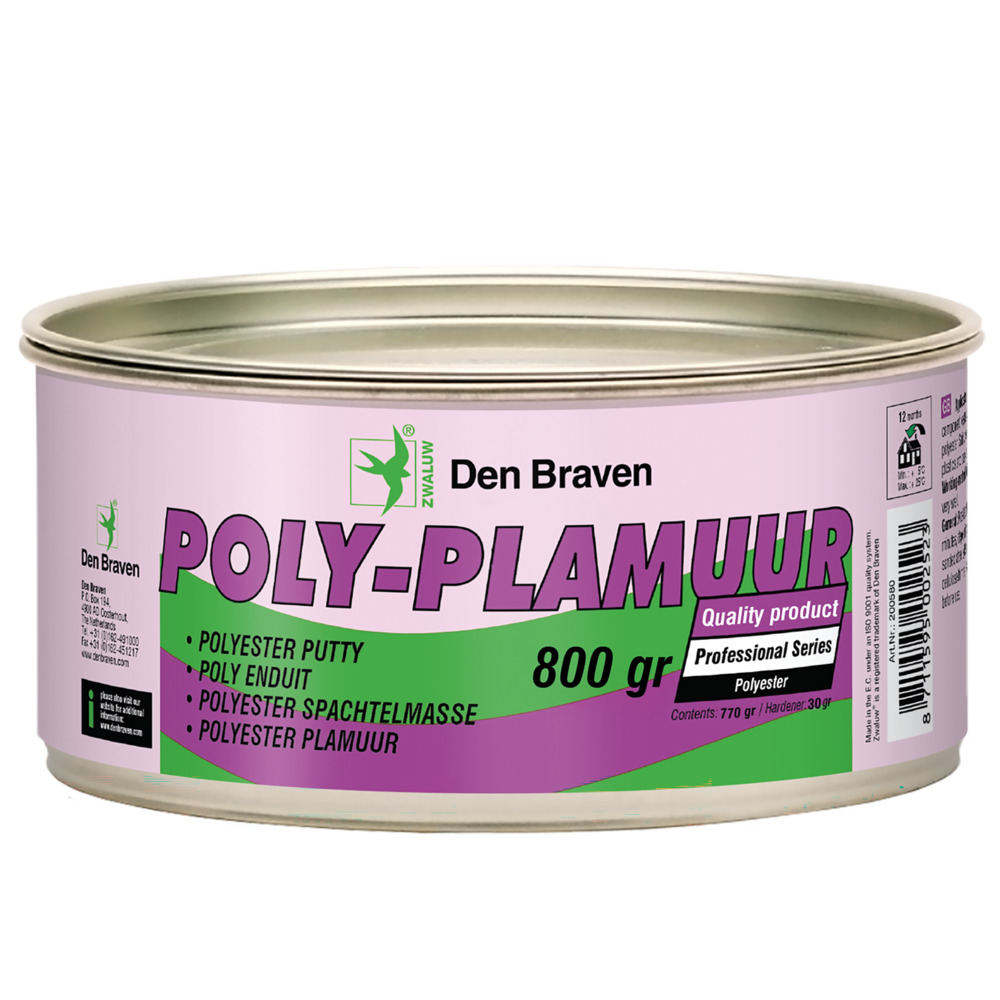 Zwaluw Poly-Plamuur 800gr