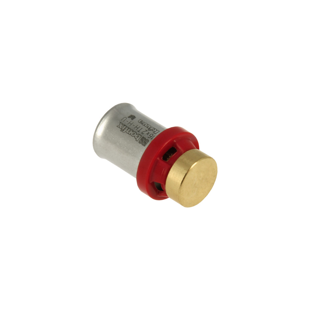 BONFIX Alu-pers Eindstop Eindkoppeling 16mm 5st