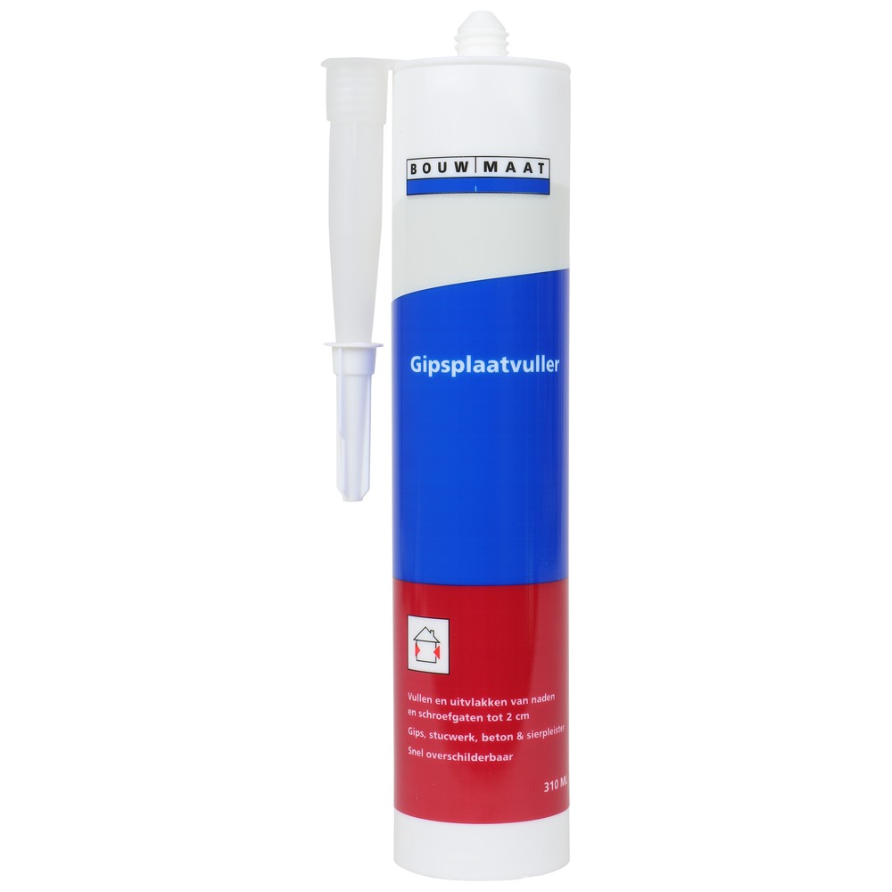 Bouwmaat Gipsplaatvuller 310ml