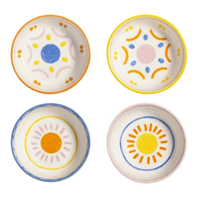 &k amsterdam Boavista Kommen Ø 12,5 cm – Set van 4