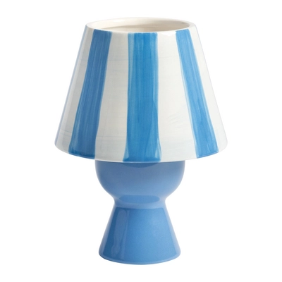 &k amsterdam Cantine Waxinelichthouder – Blauw