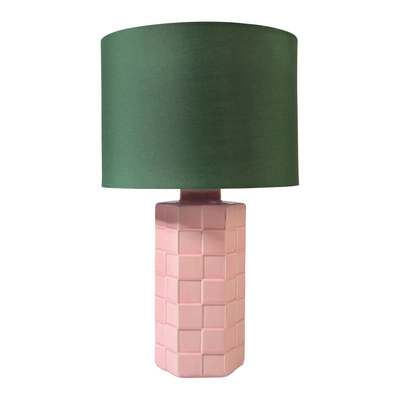 &k amsterdam Check Lamp – Roze