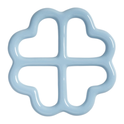 &k amsterdam Clover Pannenonderzetter – Blauw